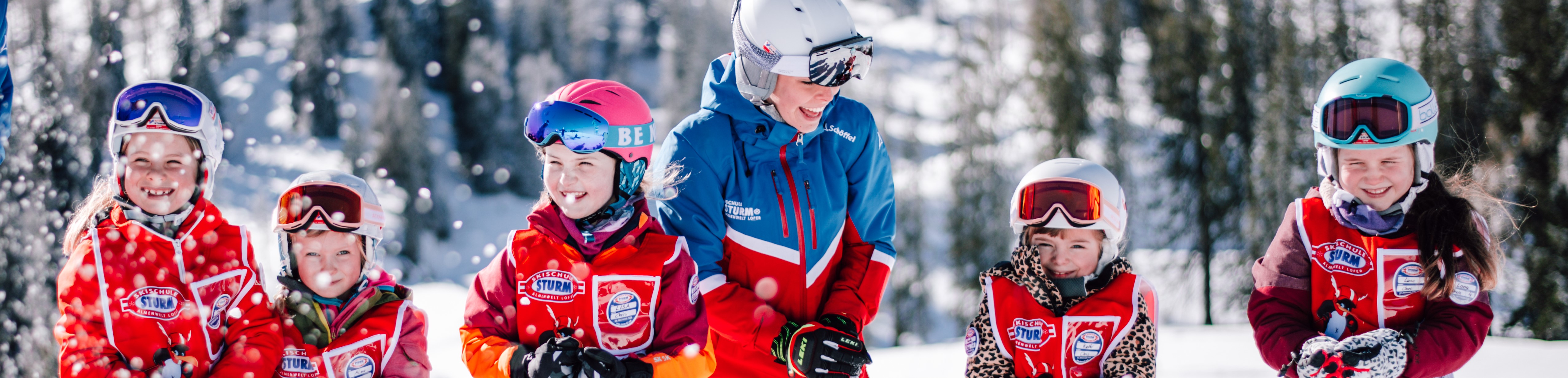 Skischule Lofer Winterurlaub Kinderskikurs Almenwelt Lofer Salzburger Saalachtal Kinderclub