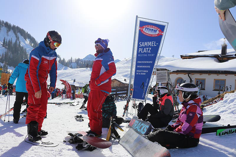 Snowboarden Lofer Skischule